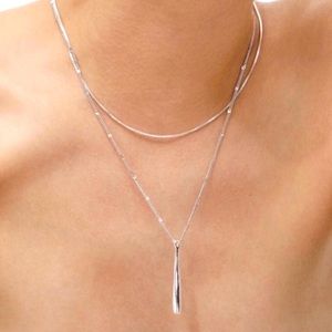 BRAND NEW Jenny Bird Leana Layered Pendant Necklace